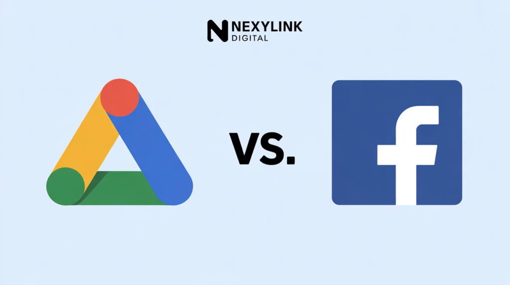 Google Ads vs. Facebook Ads: Which One is Right for Your Business? nexylink digital