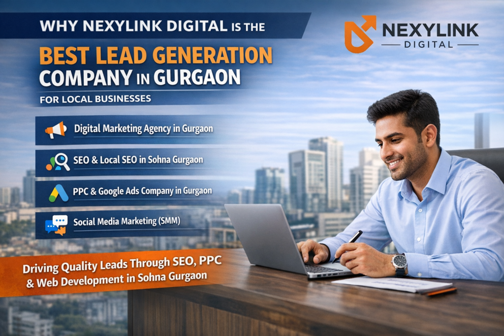 Why Nexylink Digital is the Best Lead Generation Company in Gurgaon for Local Businesses ?