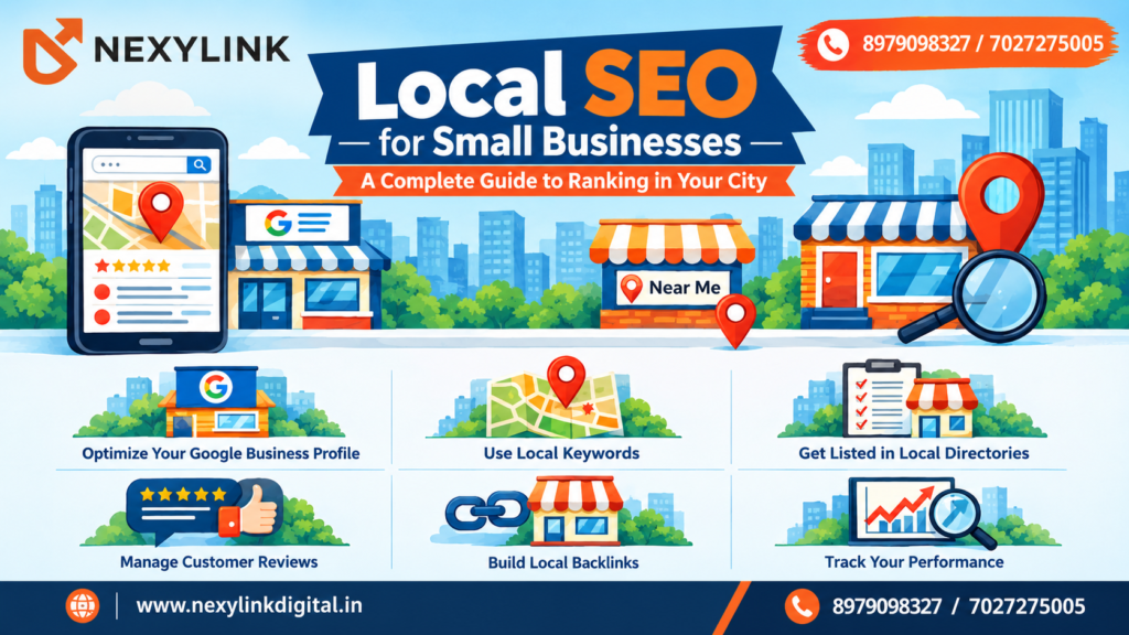 Local SEO Services in Gurgaon for Small Businesses | Nexylink Digital